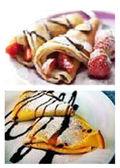 Roller Grill Crepe Parisian style Mix